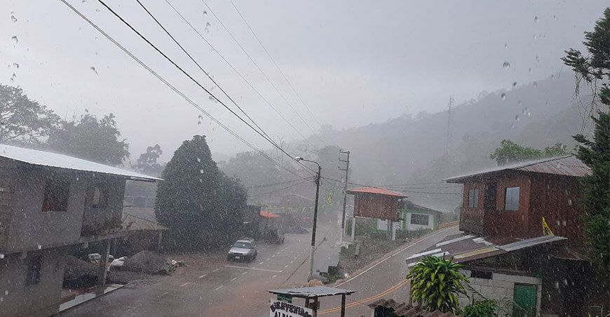 lluvia granizo nieve sierra Perú