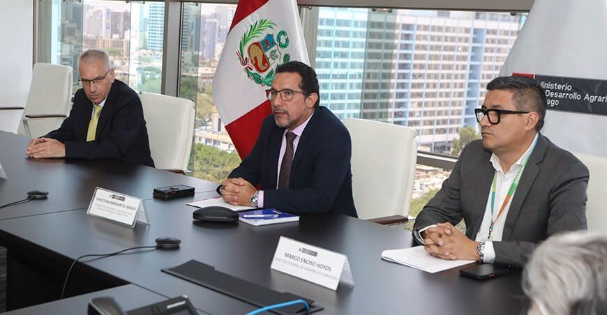 Midagri convenio Consejo Directivo Fondo Verde para el Clima para Puna Resiliente
