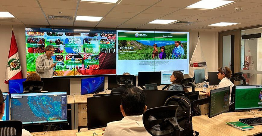 Midagri lanza proyecto piloto de información satelital en La Libertad