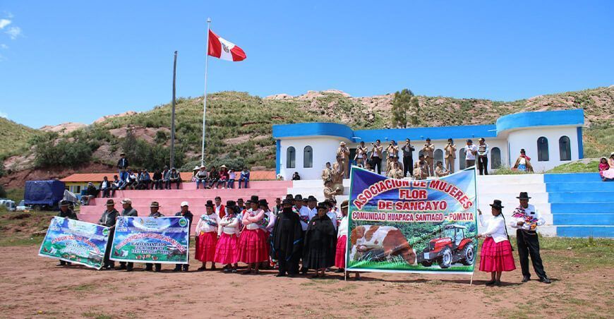 Inician proyecto de seguridad alimentaria en el distrito de Zepita en Puno Perú