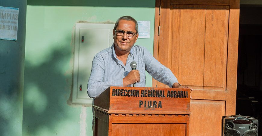 Roberto Salazar Córdova asume como nuevo director de Agricultura en Piura