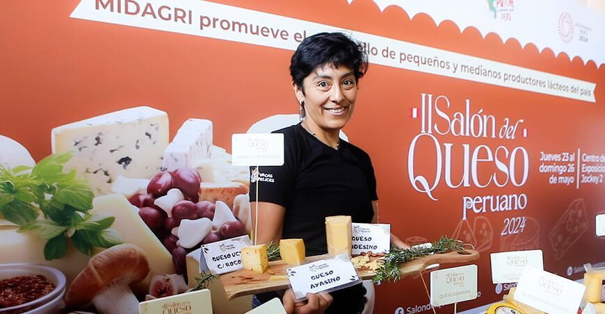 Segunda edición del Salón del Queso Peruano será del 23 al 26 de mayo
