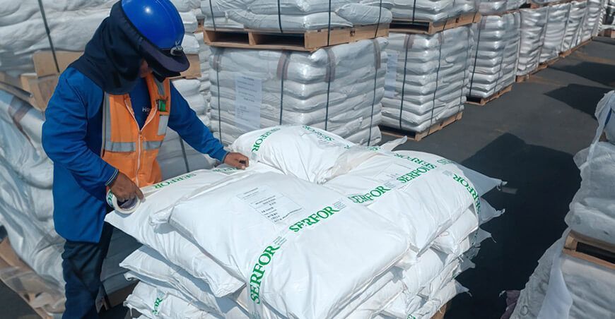 Inmovilizan más de 66 toneladas de polvo de tara en depósito del Callao Serfor Perú