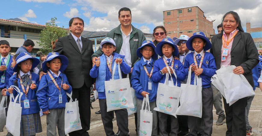 ANA promueve la ecoeficiencia del agua en escuela de Huancayo