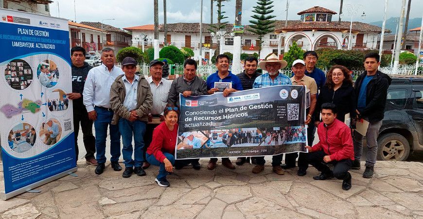Consejo de Cuenca socializa el plan de gestión de recursos hídricos en Lambayeque y Cajamarca