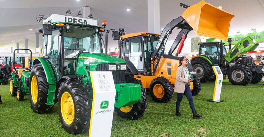 Convención AgroMinera  Agromin tractores agrícolas Ipesa Perú