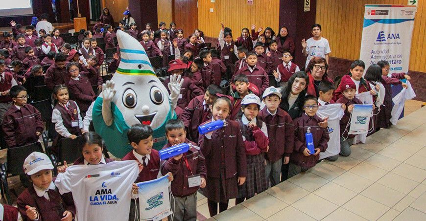 Estudiantes sensibilizados sobre cultura del agua en la cuenca Mantaro