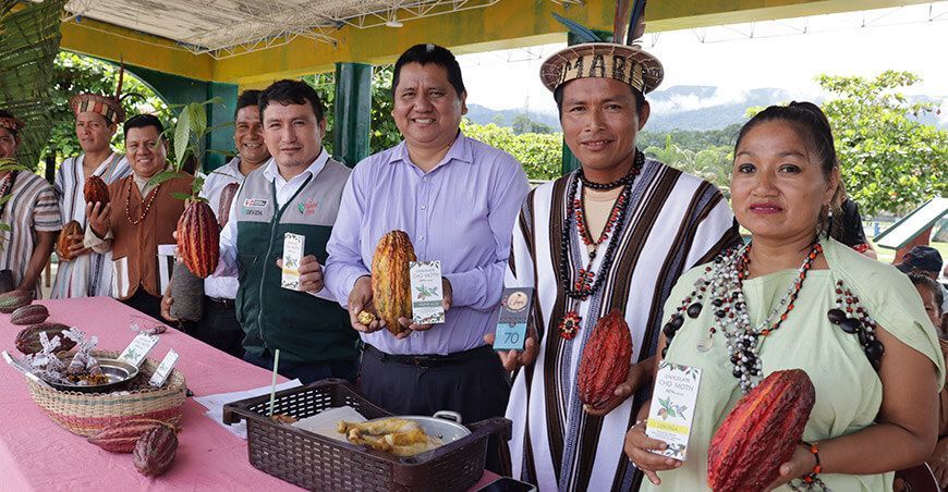 Devida inician proyecto de manejo de cultivo de cacao que beneficia a 1200 familias en Palcazú Pasco Perú