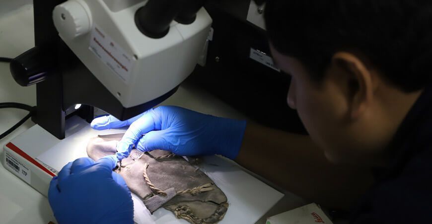 Estudio desvelará tipos de calzado utilizados en el pueblo colonial de Magdalena de Cao La Libertad Perú
