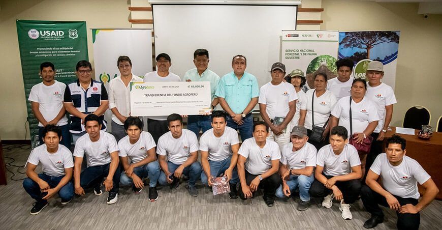 Entregan financiamiento por S/147 000 a productores forestales no maderables de comunidades nativas en Loreto