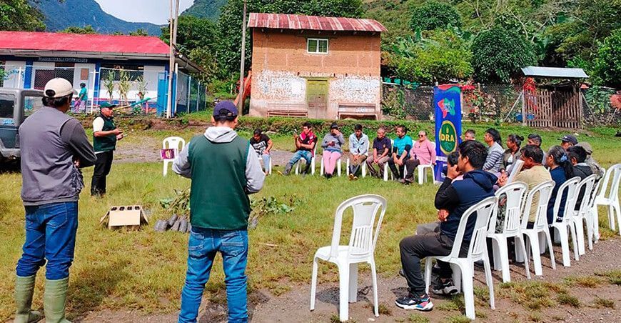 Caficultores recibieron capacitación en manejo integrado de plagas y enfermedades en Junín 