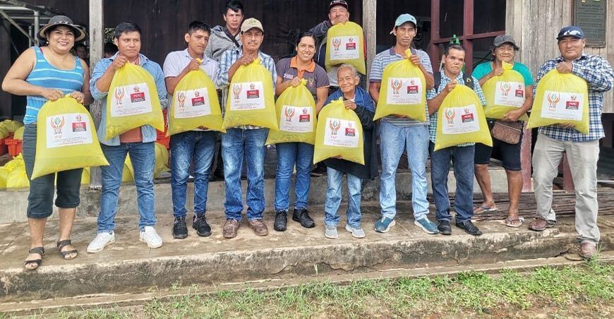 Entregaron 103 000 alevinos de paco a comunidades rurales de Ucayali