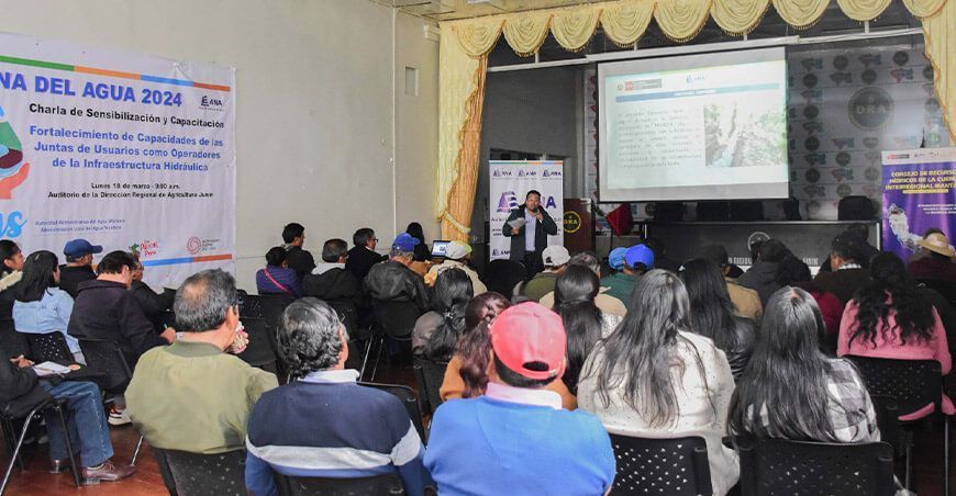 Junín: Juntas de usuarios fortalecen sus capacidades como operadores de infraestructura hidráulica