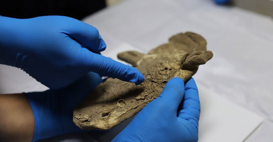 Estudio desvelará tipos de calzado utilizados en el pueblo colonial de Magdalena de Cao
