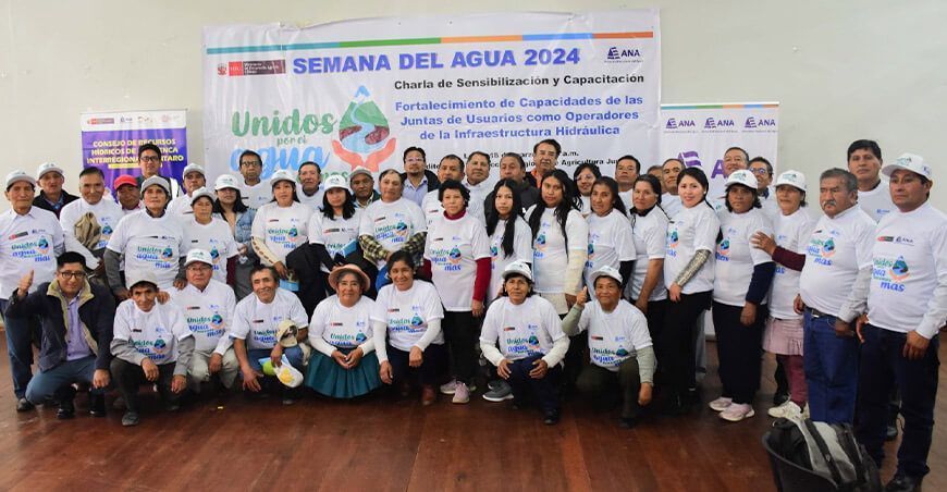 Junín: Juntas de usuarios fortalecen sus capacidades como operadores de infraestructura hidráulica