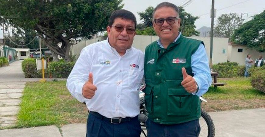 Luis Zegarra es el coordinador sectorial agrario del Midagri en la región de Cajamarca