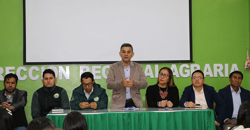 Marco Iberico es el nuevo titular de la Dirección Regional Agraria Amazonas