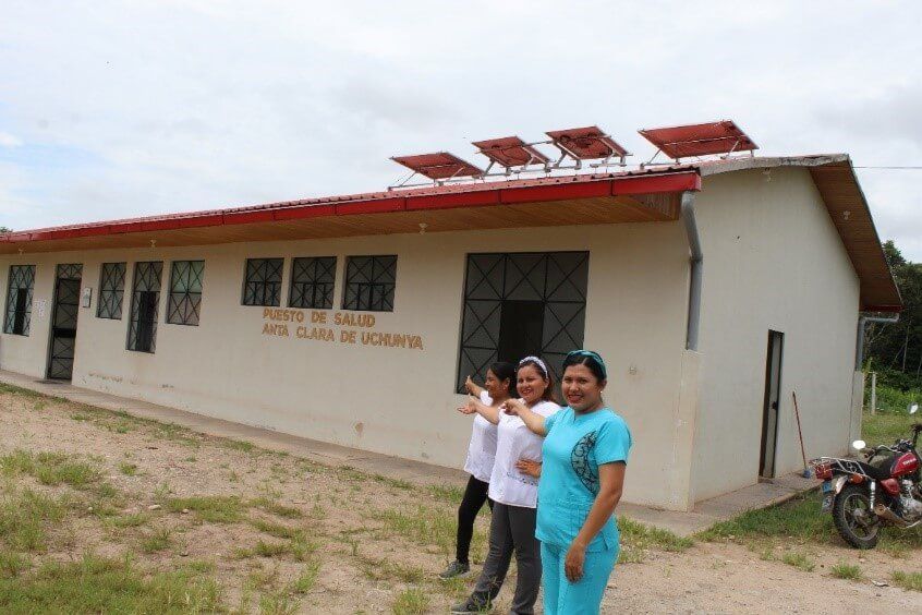 Puesto de salud Santa Clara de Uchunya Ocho Sur