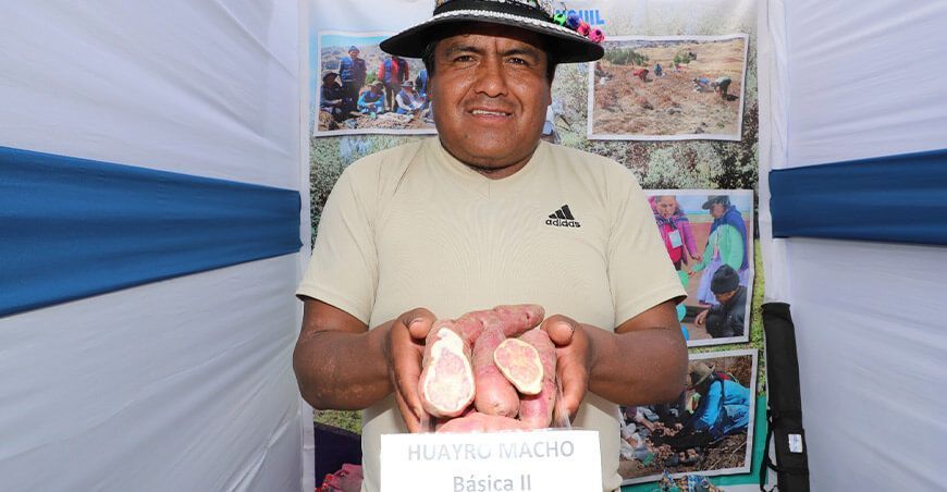 Simposio Internacional de Semilla Senasa Perú productor de semillas de papa
