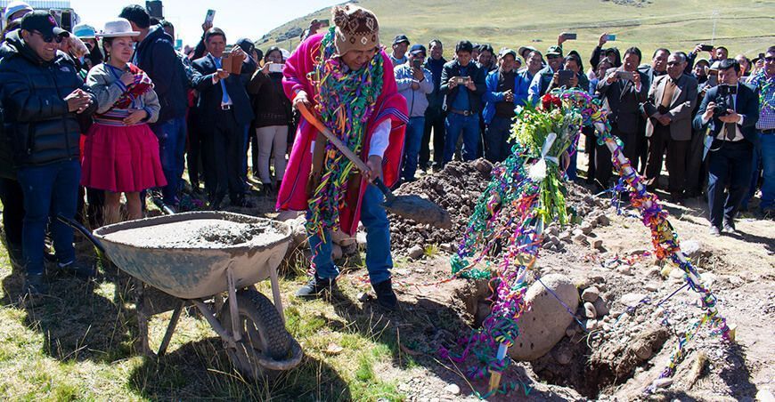 Puno inicia proyecto de desarrollo productivo de la cadena trucha en Santa Lucía