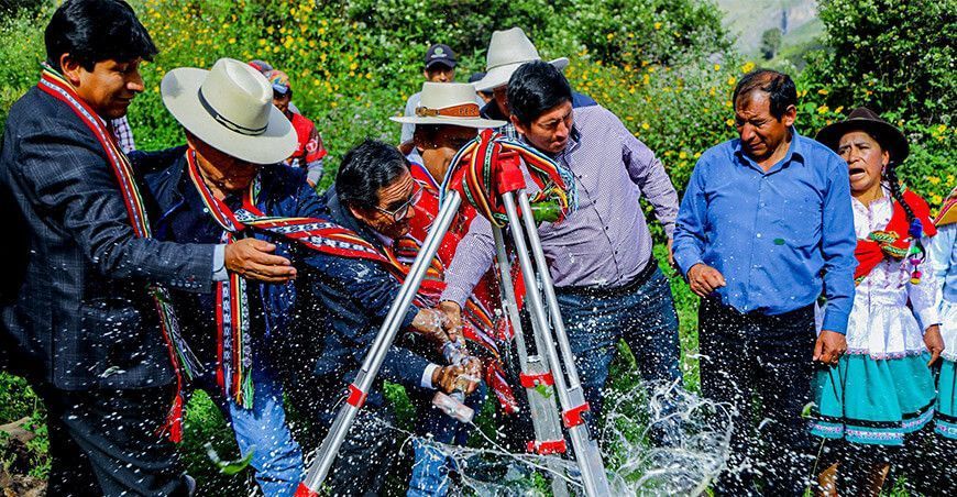 Inicia proyecto de riego en Huaquirca con una inversión de más de S/9 millones en Apurímac Perú