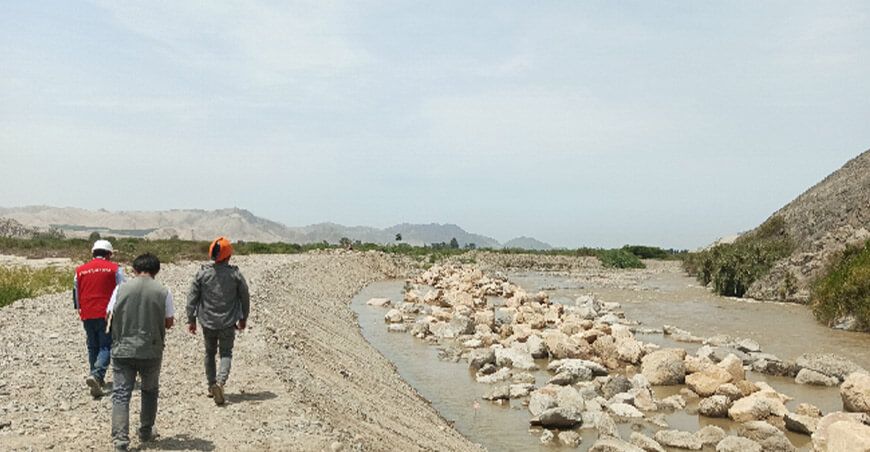 Contraloría alerta riesgos en la ejecución de la obra del río Fortaleza en Paramonga