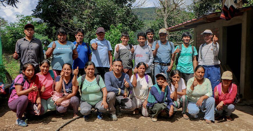 Fortalecen capacidades de caficultores de la cuenca de Lacco Yavero en Cusco Perú