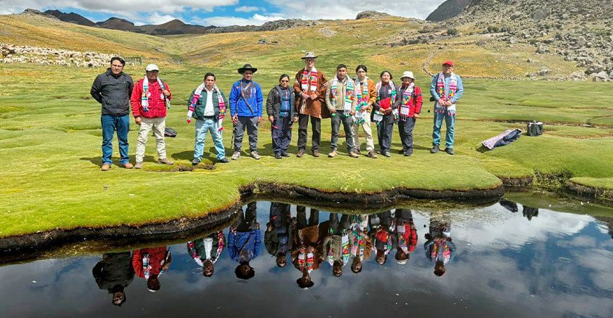 Experto en aguas subterráneas brindó asistencia técnica a profesionales en recursos hídricos a supervisores y técnicos del proyecto Haku Wiñay de Foncodes Huancavelica Perú