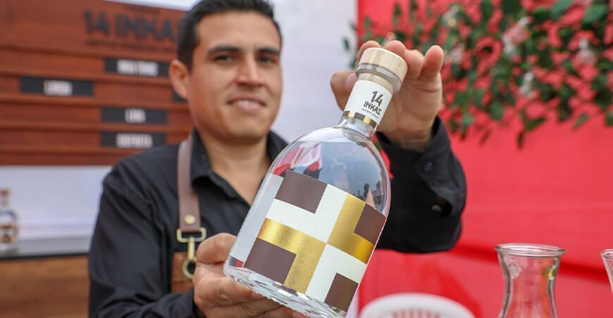 14 Inkas: primer vodka en el mundo elaborado con papas nativas