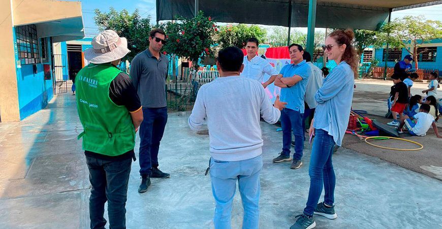 Fundación La Calera comparte su experiencia en educación con Agrícola Santa Azul