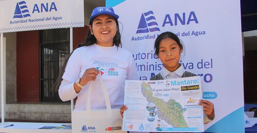 ANA promueve la cultura del agua en feria informativa realizada en Huancayo