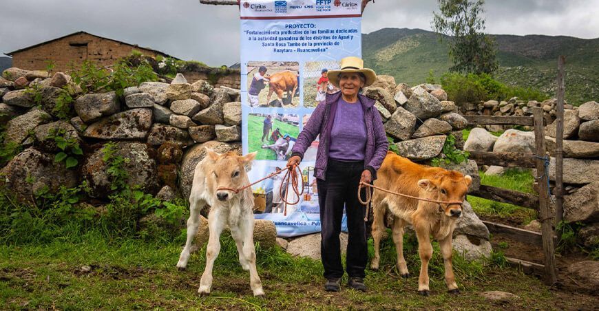 Cáritas del Perú y PERU LNG se unen para impulsar la actividad ganadera y mejorar la calidad de vida de las familias en Huaytará, Huancavelica