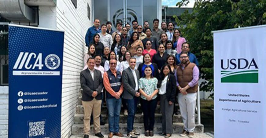 Sistemas oficiales de inspección de alimentos de Perú y Ecuador fortalecieron sus capacidades IICA USAID USDA