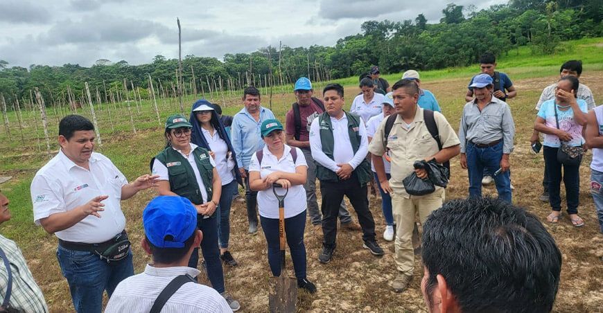 INIA inicia campaña “Perú 2M conoce la fertilidad del suelo agrario” en las provincias de Alto y Bajo Huallaga en Loreto Perú