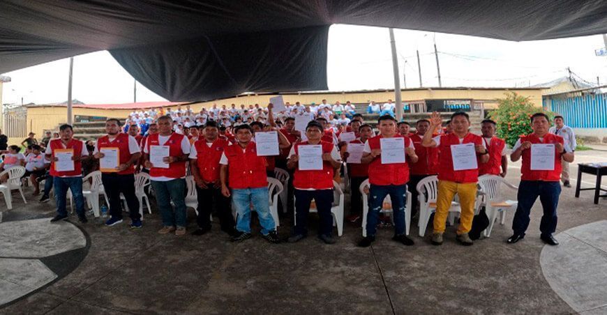 Pucallpa: Internos del penal reciben certificación en carpintería industrial, artesanía y cubicación de madera Pucallpa ITP Perú
