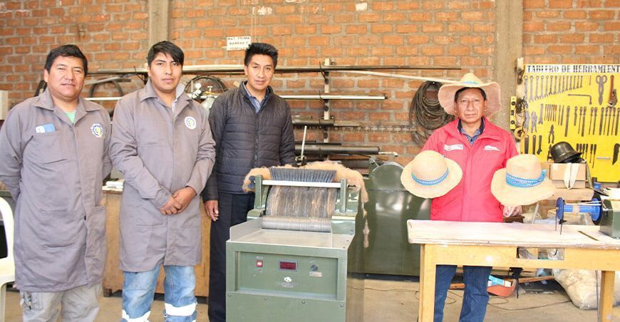 Empresa puneña crea maquinarias innovadoras para procesar fibra de alpaca
