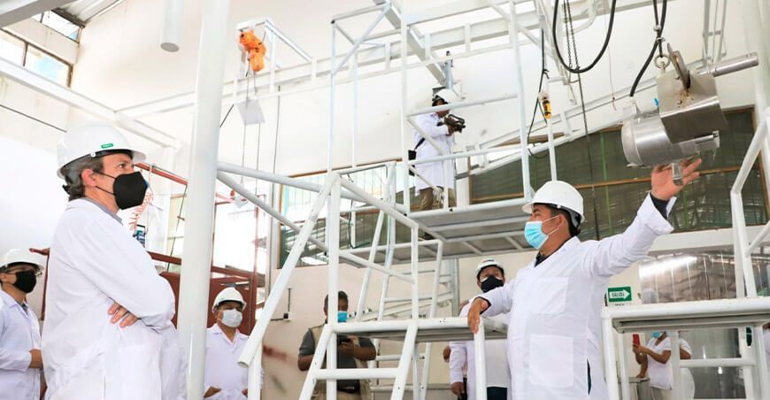 Mataderos: Uno de los mataderos municipales implementados por el Senasa.
