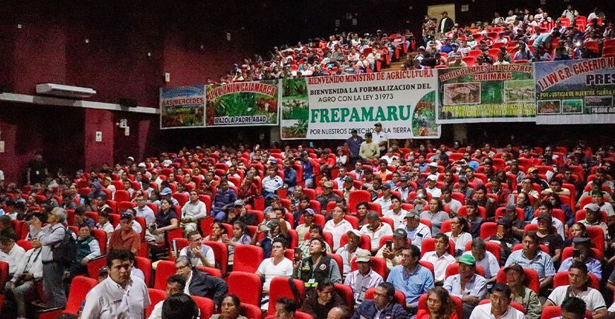 Midagri impulsará proceso de formalización de zonas deforestadas en la Amazonía peruana