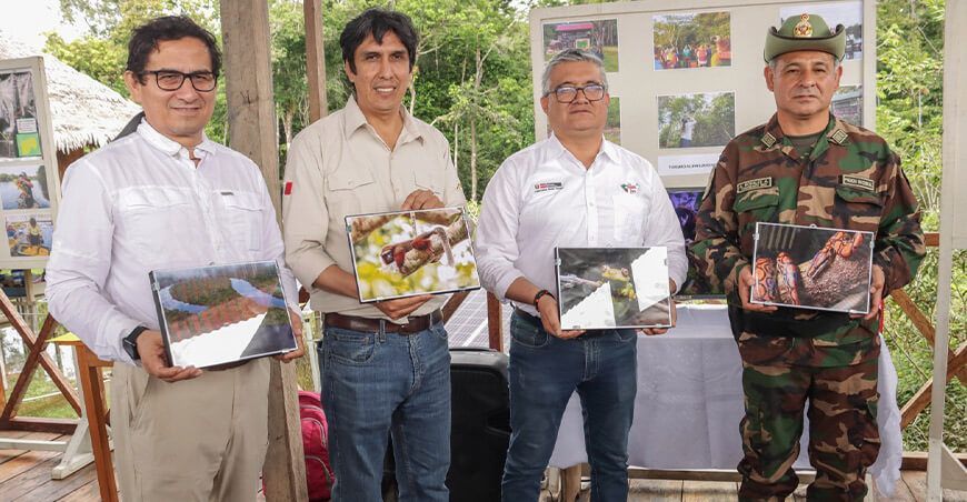 Refuerzan seguridad de comunidades y lucha contra actividades ilegales en Reserva Nacional Allpahuayo Mishana Minam Sernanp
