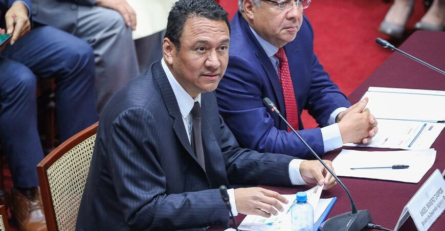 ministro de Desarrollo Agrario y Riego, Ángel Manero Campos