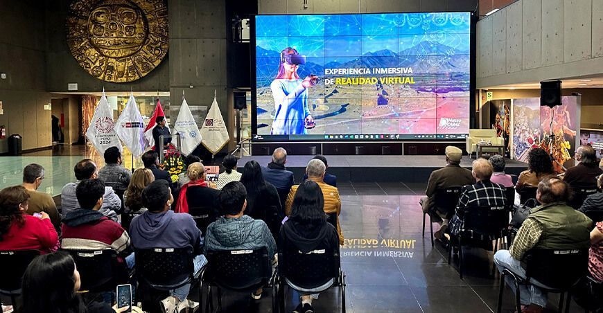Presentan aplicación “Caral - Perú” y experiencia inmersiva en realidad virtual