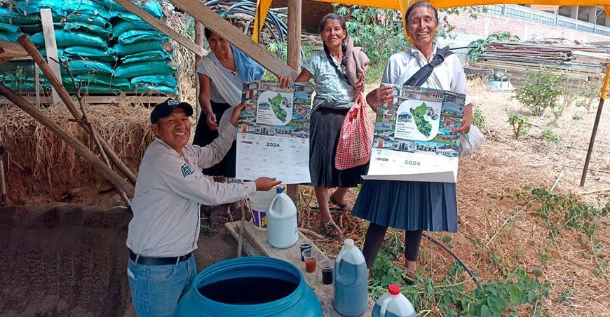 INIA empodera a madres como proveedoras técnicas para conservar calidad de suelos agrarios Perú