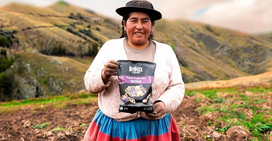 Inka Chips papas nativas Perú