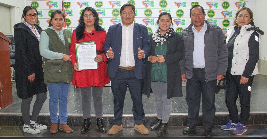 Reconocen oficialmente a la comunidad campesina San Francisco de Conocancha en Junín Perú