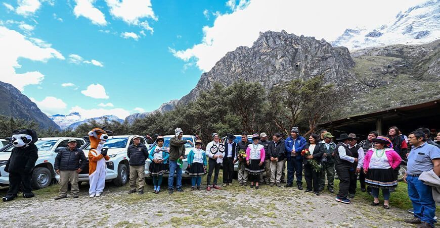 Refuerzan vigilancia para la conservación del Parque Nacional Huascarán Ancash Minam Perú