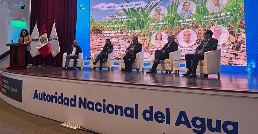 Nuestra prioridad es fomentar acciones para enfrentar la escasez del agua a futuro ANA Perú