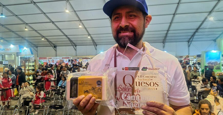 Queso mantecoso de Cajamarca se coronó como el mejor del Perú en Concurso Nacional 2024