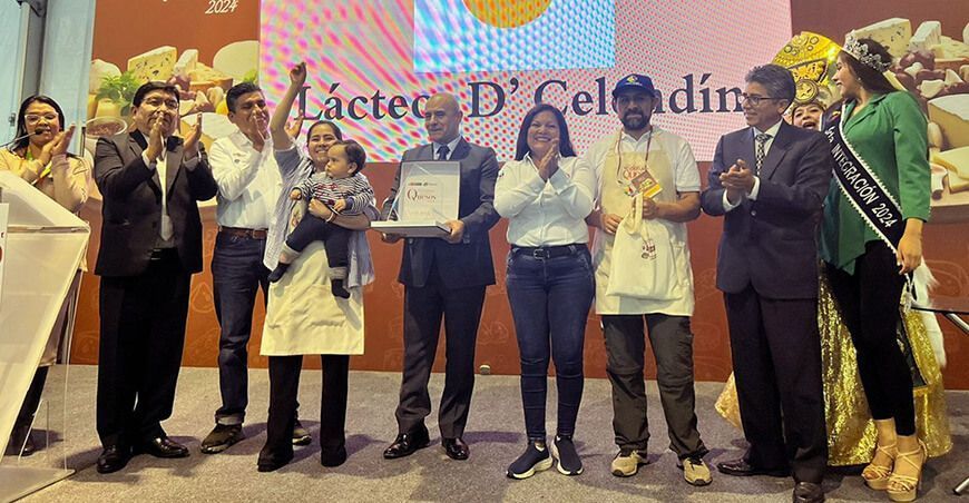 Queso mantecoso de Cajamarca se coronó como el mejor del Perú en Concurso Nacional 2024