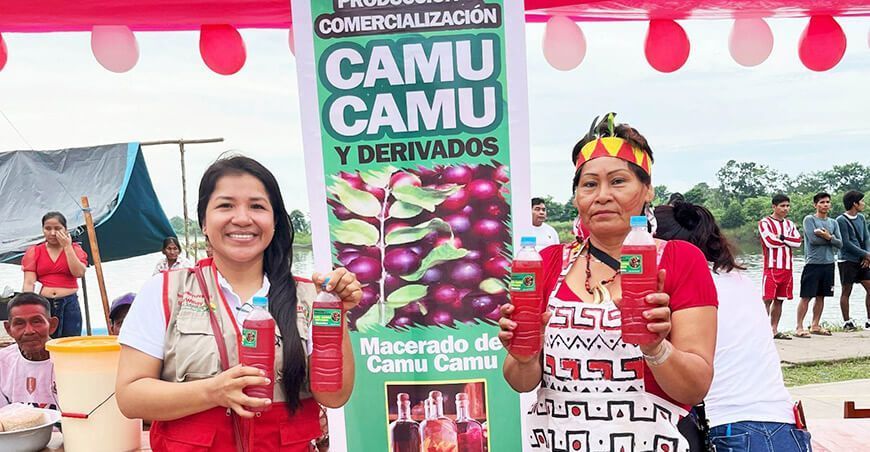Pueblos originarios urarinas y kukuma kukamirias incursionan en emprendimientos rurales inclusivos Loreto Perú