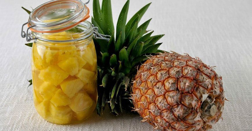 exportación piña en conserva Perú